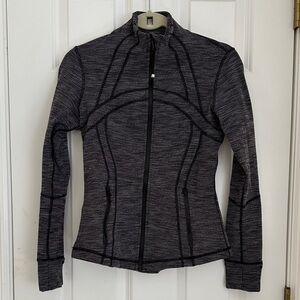 Lululemon Black Gray Jacket